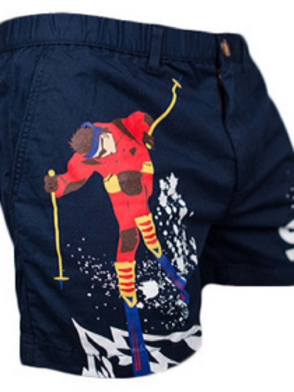 RARE Ski Chubbies x Jibberish Collab 100% Cotton Shorts 5” Inseam Size Medium